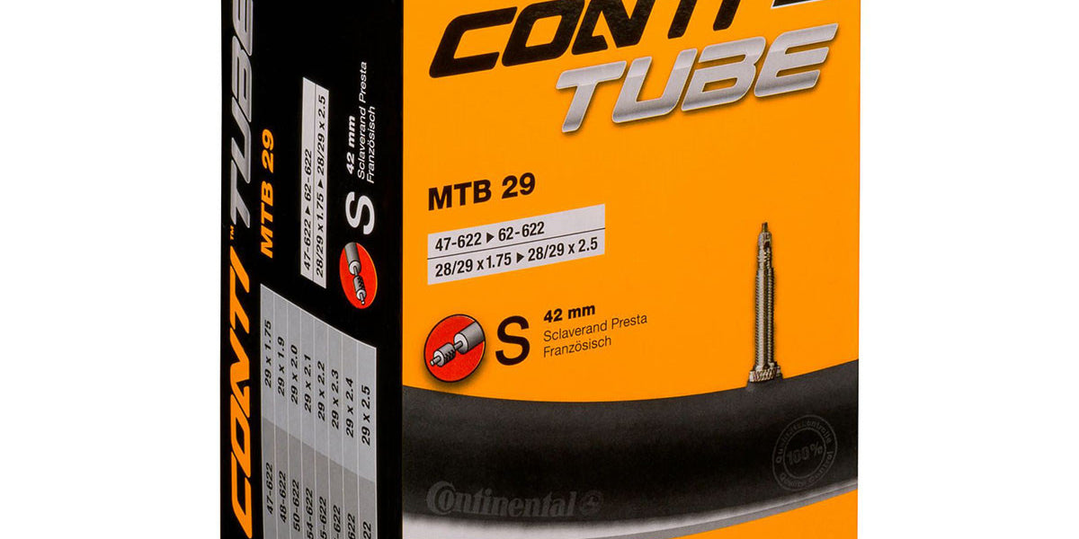 CONTINENTAL 29" SISÄRENGAS – kaikki leveydet ja venttiilityypit