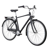 CRESCENT CASTOR 28" 7-V MATTAMUSTA – ensiluokkainen kaupunkipyörä