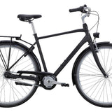 CRESCENT CASTOR 28" 7-V MATTAMUSTA – ensiluokkainen kaupunkipyörä