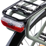 CRESCENT TARFEK VIHREÄ 28" 7-V – täydellisesti varusteltu kaupunkipyörä