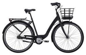 CRESCENT TOVE 28" MUSTA 7-V – moderni kaupunkipyörä