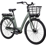 CRESCENT ELSA 28" 7-V VIHREÄ – upea kaupunkisähköpyörä