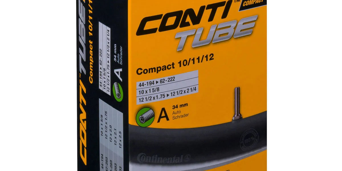 CONTINENTAL SISÄRENGAS 10"/11"/12" 44/62-194/222 – kaikki venttiilityypit