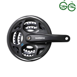 KAMPISARJA 170mm SHIMANO FC-M311 – vaihdejärjestelmiin 3x7- ja 3x8