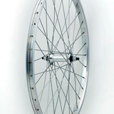 24" ETUKIEKKO HELKAMA 19-507 TUPLAPOHJA 36r  – klassinen etupyörä, hopea