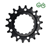 KMC DRIVE SPROCKET BOSCH 1/2" x 1/8" WIDE – musta eturatas sähköpyörään