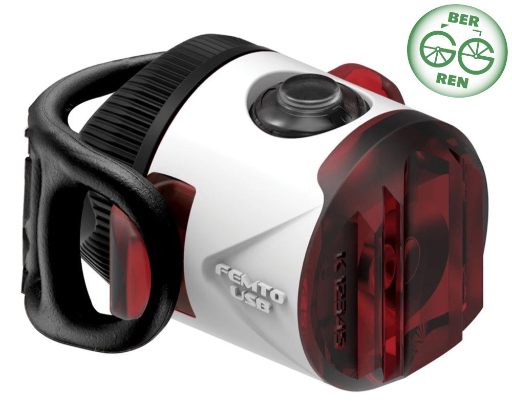LEZYNE FEMTO USB REAR (5 LM) – ladattava takavalo