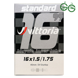 VITTORIA STANDARD BICYCLE INNER TUBE – sisärengas, eri kokoja ja venttiilityyppejä