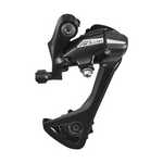 Musta Shimano Acera -takavaihtaja. Sopii 7-8-vaihteisen kasetin kanssa käytettäväksi. 