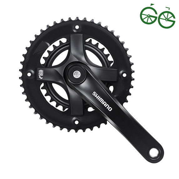 SHIMANO FC-TY501-2 170 mm / 46-30T  2 x 7/8-v W/OCG – kaksirattainen kampisarja