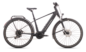 SUPERIOR EXR 6050 B TOURING MUSTA 9-V 28" – sähköavusteinen trekking-polkupyörä (demopyörä)