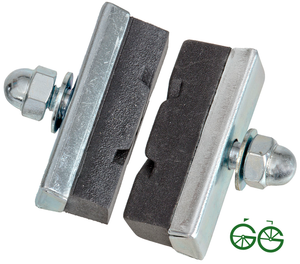 TEC BRAKE SHOES – CALIPER-JARRUPALAT 40 mm, mutterikiinnitys