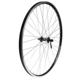 28" ETUKIEKKO ALEX X2000 / SHIMANO 19-622 HYBRIDI 36R – hybridietupyörä, koneistettu jarrupinta, pikalinkkunapa
