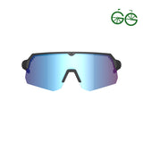 TRIPOINT TRERIKSRÖSET MATT BLACK SMOKE BLUE MULTI – multisport-lasit