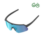 TRIPOINT TRERIKSRÖSET MATT BLACK SMOKE BLUE MULTI – multisport-lasit