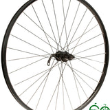28" TAKAPYÖRÄ 21-622 MACH1 KARMA – ALUMIINI MUSTA 32r Shimano Center Lock, tuplapohja, holkitettu 8-10 kasetti