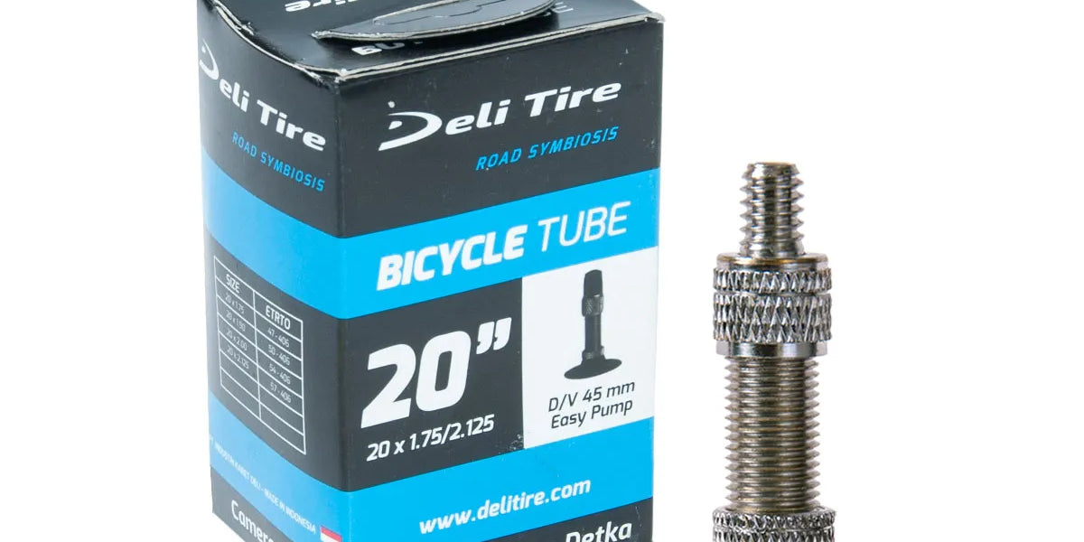 20" DELI SISÄRENGAS 47/57-406 – eri venttiilityyppejä