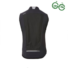 Lataa kuva galleriaan, GIRO CHRONO EXPERT WIND VEST BLACK – tuulenkestävä pyöräilyliivi vetoketjulla