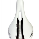 DDK CITY ERGO – ergonominen satula kaupunkipyöriin musta/valkoinen