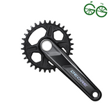 SHIMANO DEORE FC-6100-1 175 mm / 12-v – kampisarja yhdellä rattaalla