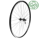 28" ETUKIEKKO ALEX X2000 / SHIMANO 19-622 HYBRIDI 36R – hybridietupyörä, koneistettu jarrupinta, pikalinkkunapa