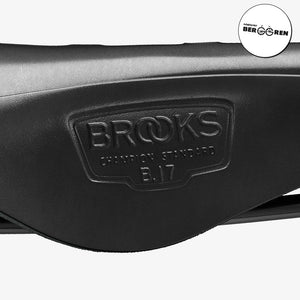 BROOKS B17 STANDARD BLACK – gravel-, maantie- ja trekking-nahkasatula