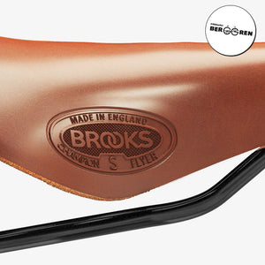BROOKS FLYER SHORT – jousitettu nahkaistuin