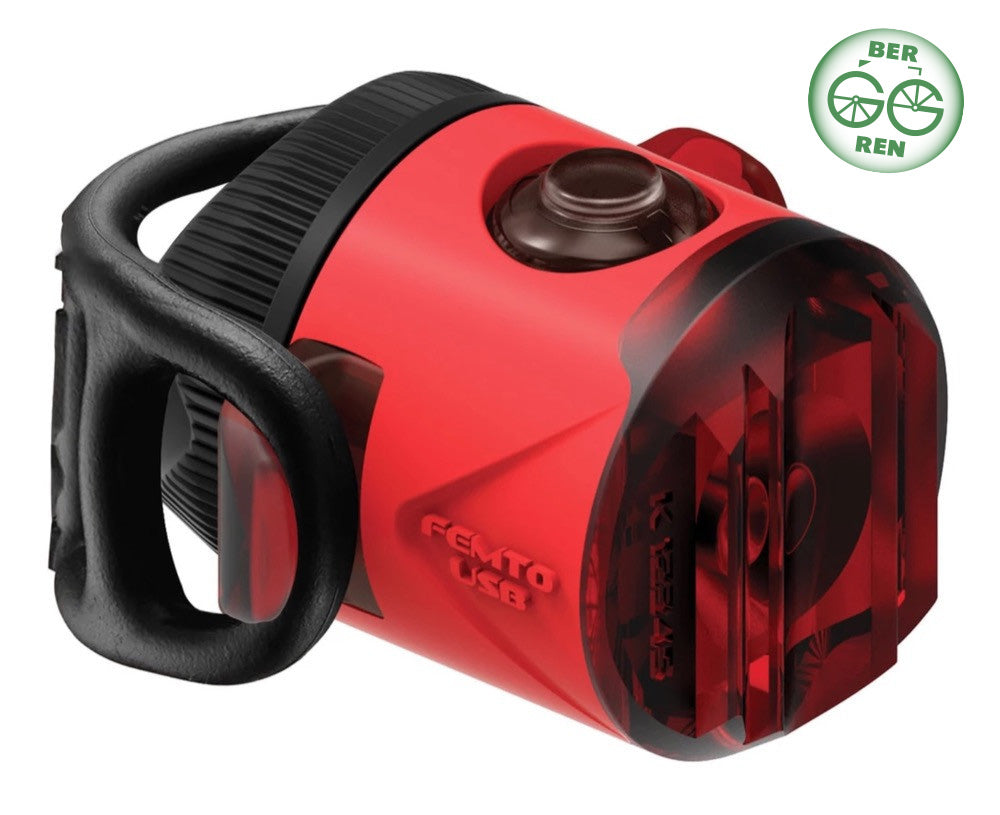 LEZYNE FEMTO USB REAR (5 LM) – ladattava takavalo