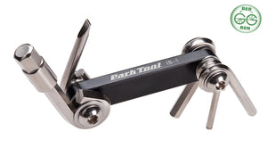 PARKTOOL I-Beam Mini Fold Up Hex Wrench/Screwdriver Set IB-1 – taskukokoinen työkalusetti