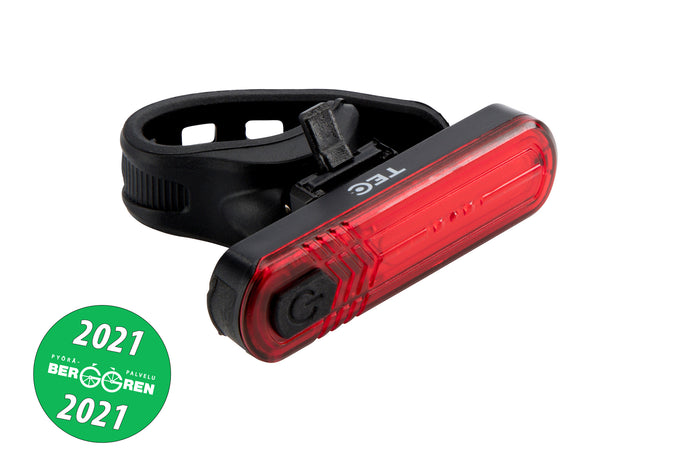 TEC CASTOR REAR LIGHT 18 LM – usb-ladattava takahuomiovalo